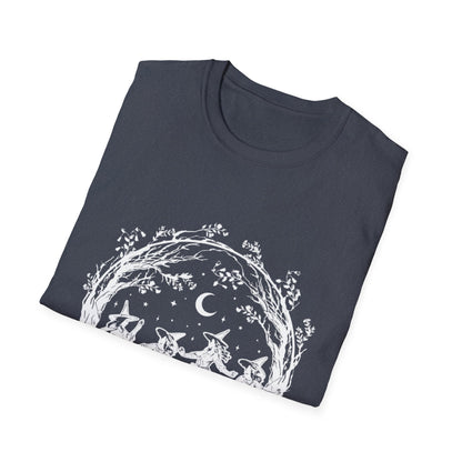 Enchanted Forest T-Shirt, Nature Lover Shirt, Bohemian Graphic Tee, Witchy Style Top, Gift for Magical Occasions