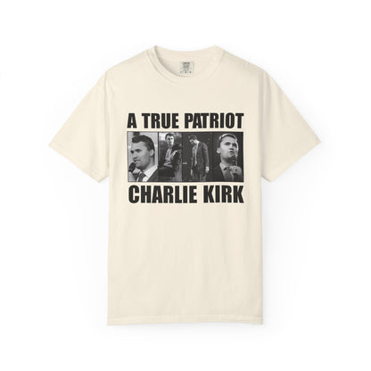 Patriotic Graphic Tee - A True Patriot, Charlie Kirk Shirt, Unisex Casual Wear, Gift for Conservatives, Election Day Apparel, Freedom [...]
