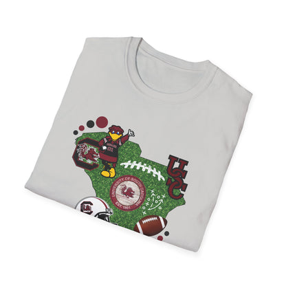South Carolina Sports Fan Unisex T-Shirt, Game Day Apparel, College Football Tee, Gift for Him or Her, Casual Outfit