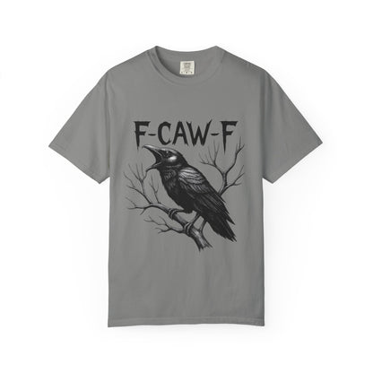 Gothic Raven T-Shirt, Unisex Graphic Tee, Casual Wear, Halloween Apparel, Unique Gift for Artists, Nature Lovers