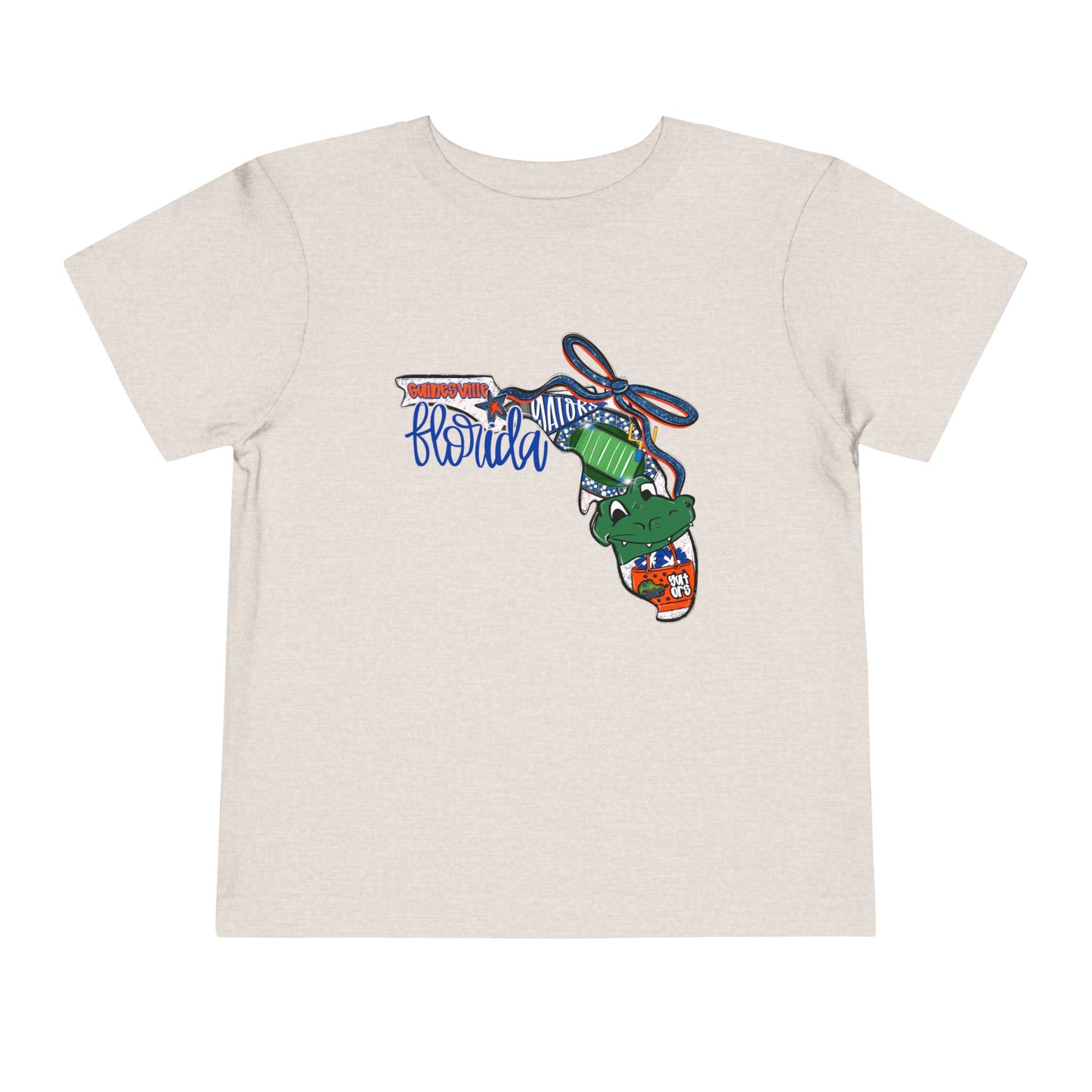 Florida-Inspired Toddler Tee, Cute Kids' Short Sleeve Shirt, Fun Florida Shirt, Summer T-Shirt, Perfect Gift for Toddlers