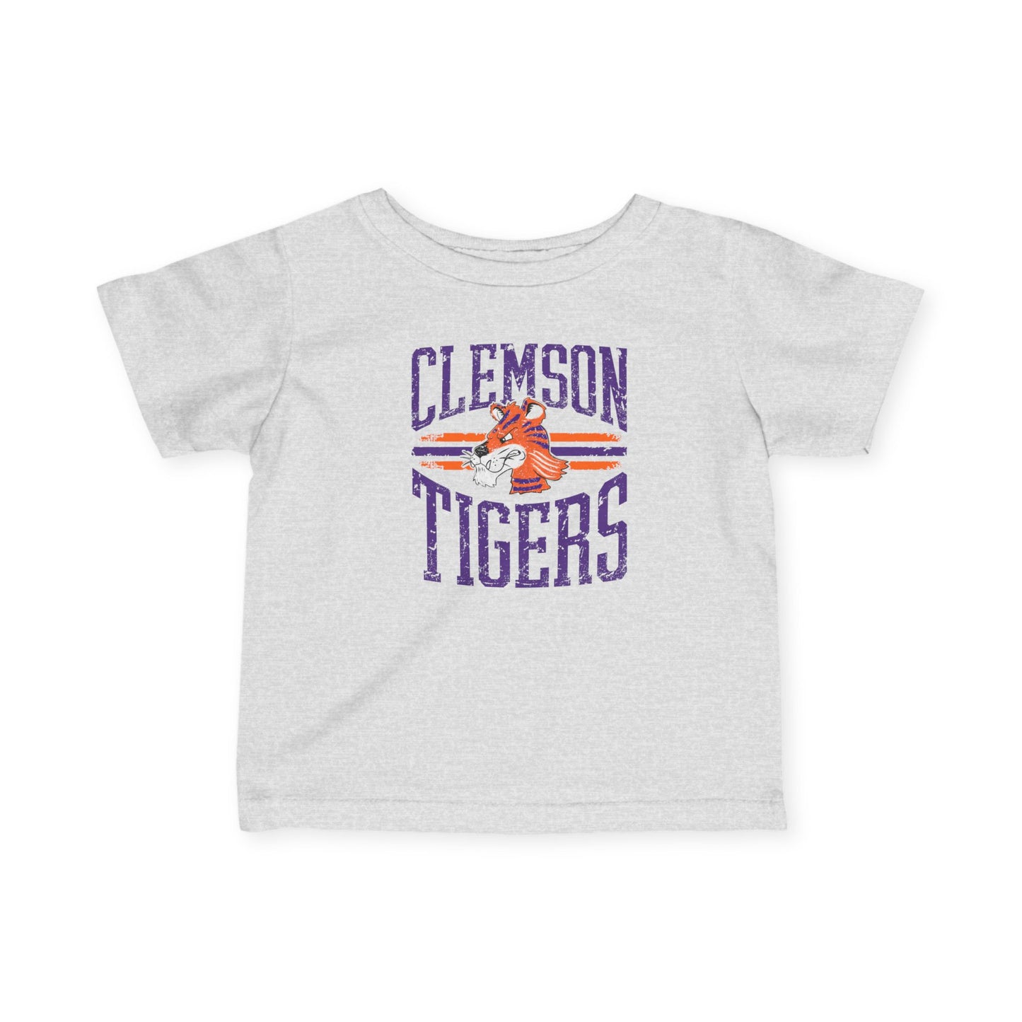 Clemson Tigers Infant Tee - Cute Baby Shirt, Kids' Apparel, College Merchandise, Baby Shower Gift, Toddler Clothing