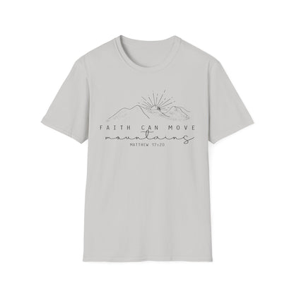 Faith Over Mountains Gildan Softstyle