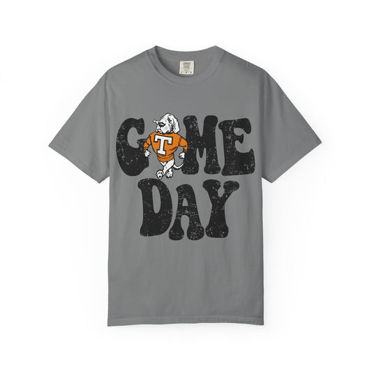Game Day Unisex Garment-Dyed T-Shirt | Football Fans, Tailgating, Casual Wear, College Spirit, Gift for Him/Her