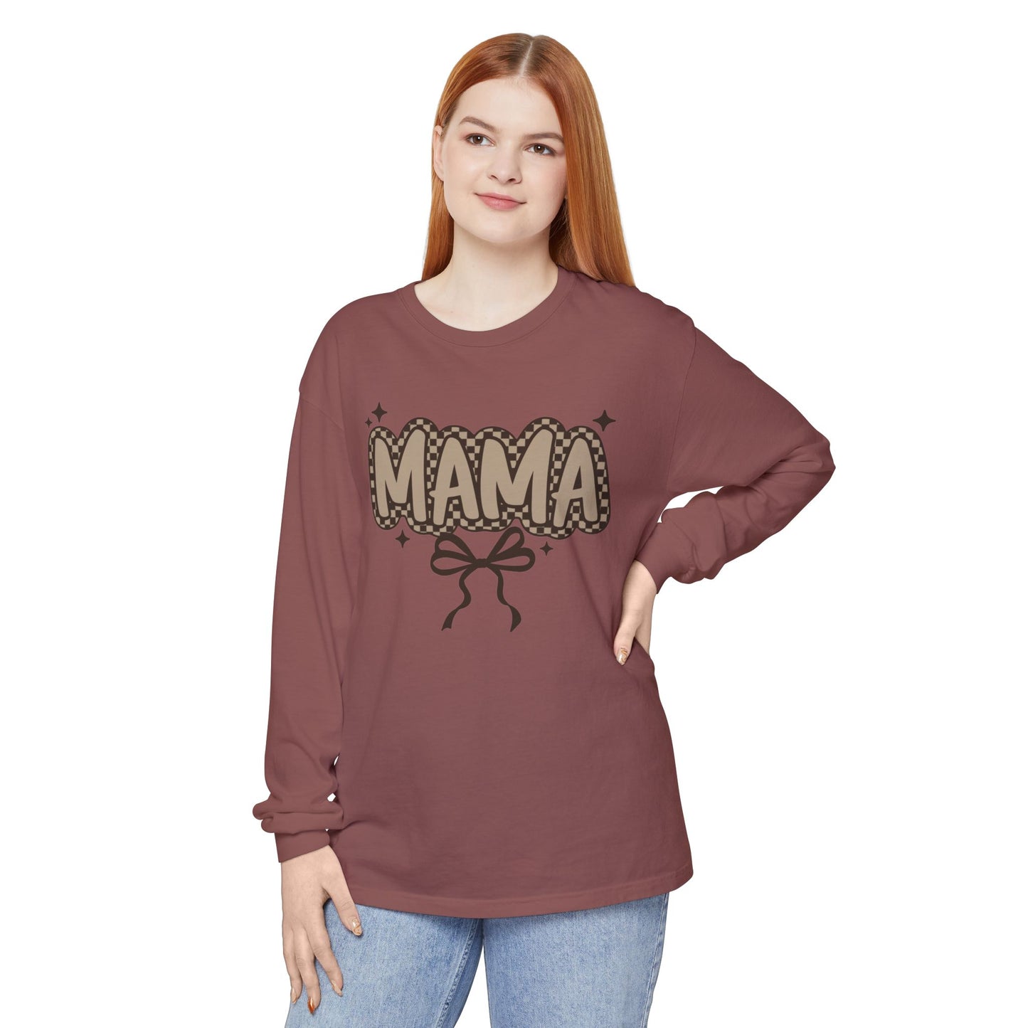 Mama Graphic Long Sleeve Tee