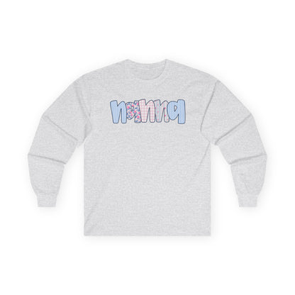 Nanna Pink & Blue Floral Long Sleeve