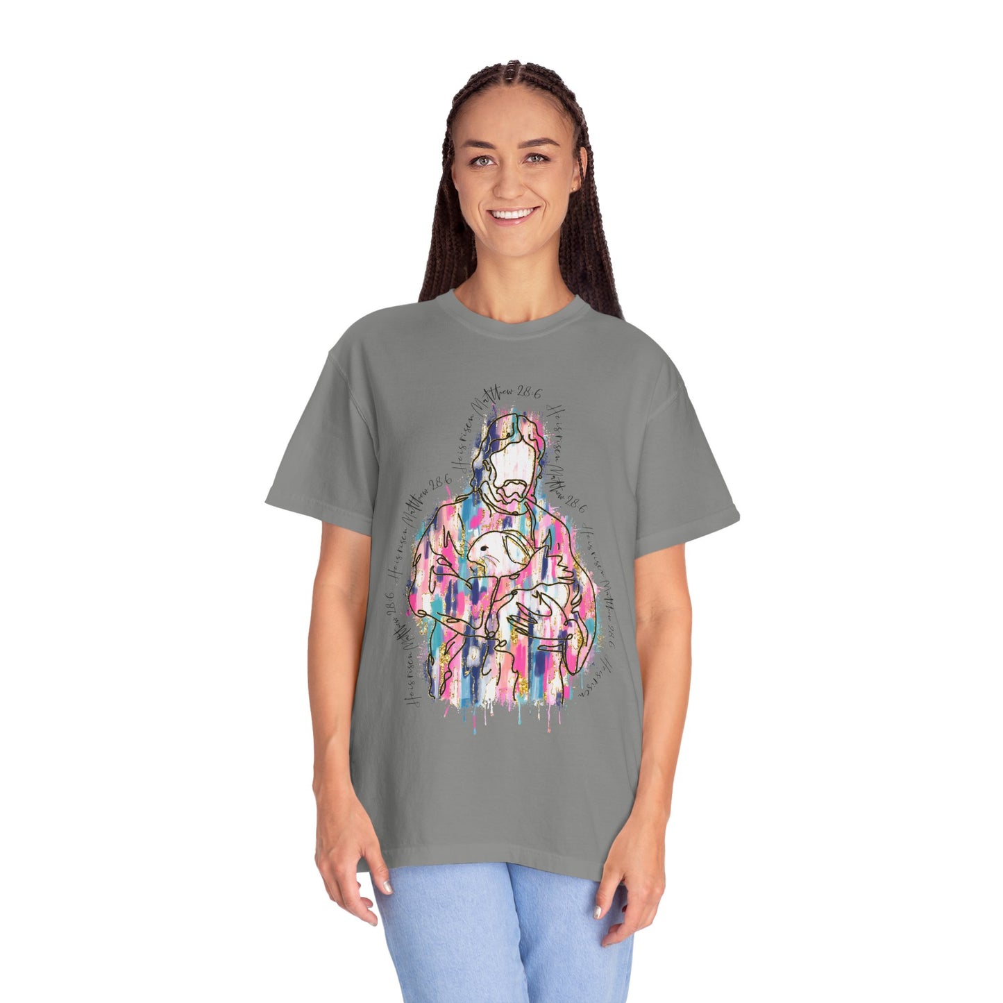 Colorful Artistic Unisex T-Shirt, Creative Gift for Art Lovers, Casual Wear, Unique Statement Tee, Gift for Holidays, Trendy Fashion