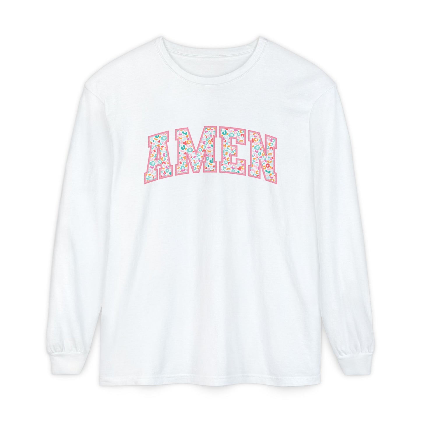 Amen Floral Long Sleeve Tee
