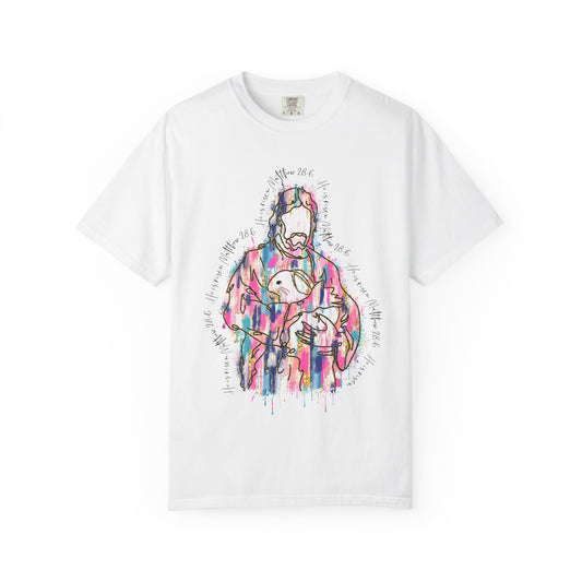 Colorful Artistic Unisex T-Shirt, Creative Gift for Art Lovers, Casual Wear, Unique Statement Tee, Gift for Holidays, Trendy Fashion