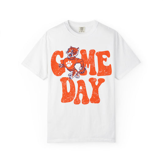 Game Day Unisex Garment-Dyed T-Shirt for Sports Fans, College Spirit Wear, Tailgate Outfit, Gift for Gamers, Casual Comfort Tee