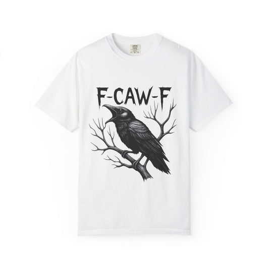 Gothic Raven T-Shirt, Unisex Graphic Tee, Casual Wear, Halloween Apparel, Unique Gift for Artists, Nature Lovers