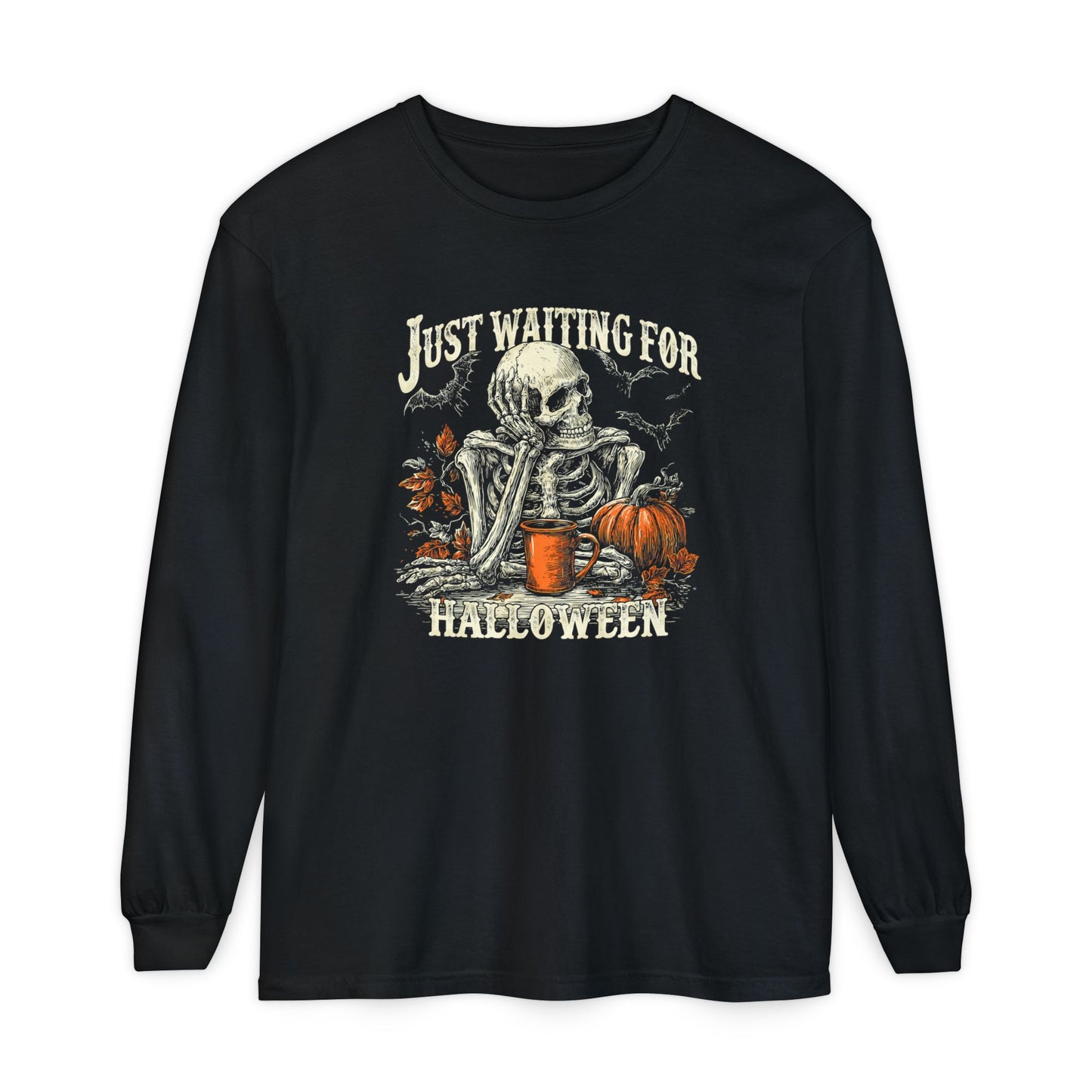 Unisex Garment-dyed Long Sleeve T-Shirt