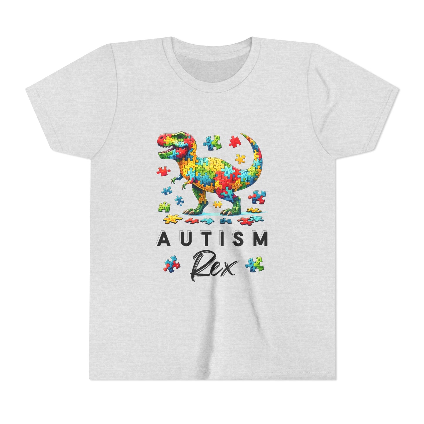 Colorful Autism Rex Youth Tee