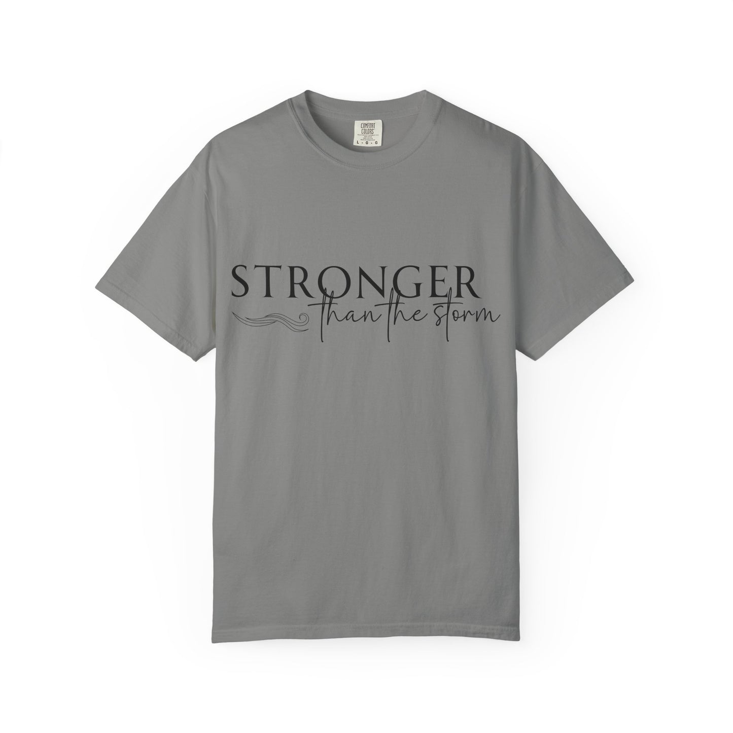 Empowering Garment-Dyed Unisex T-Shirt | Perfect for Every Day, Motivational Gift, Casual Wear, Strength in Adversity