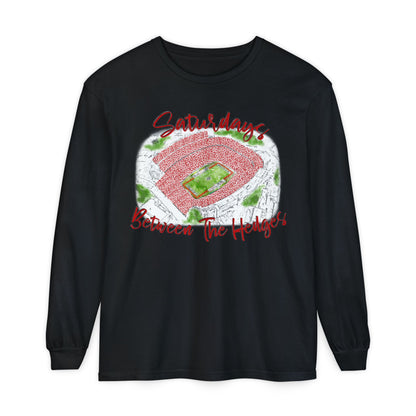 Unisex Garment-dyed Long Sleeve T-Shirt