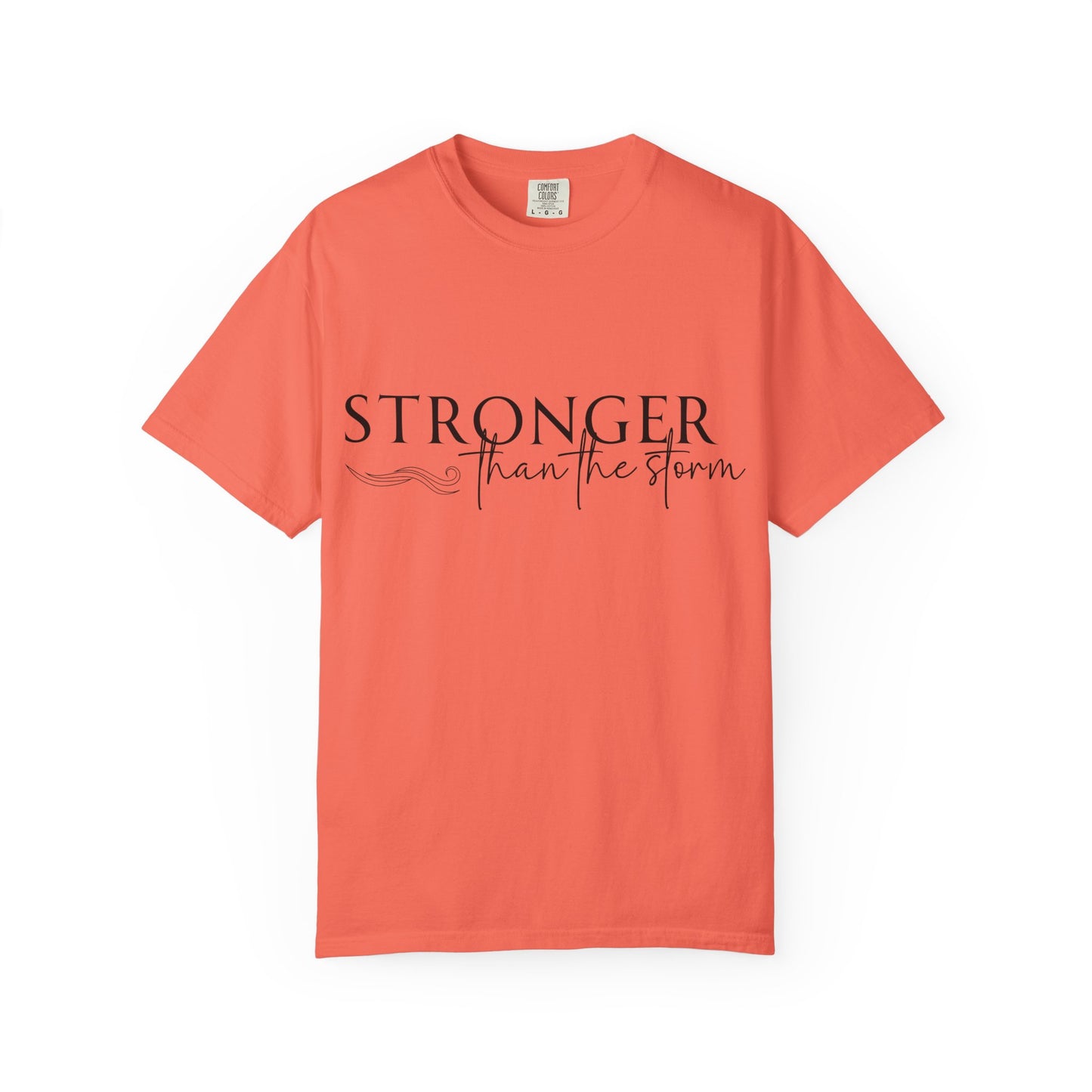 Empowering Garment-Dyed Unisex T-Shirt | Perfect for Every Day, Motivational Gift, Casual Wear, Strength in Adversity