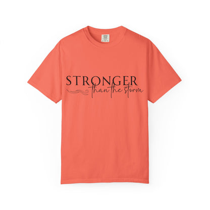 Empowering Garment-Dyed Unisex T-Shirt | Perfect for Every Day, Motivational Gift, Casual Wear, Strength in Adversity