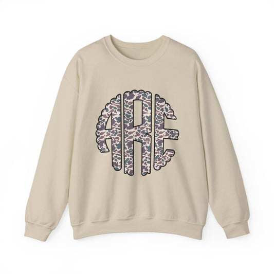 Camo Monogram Sweatshirt