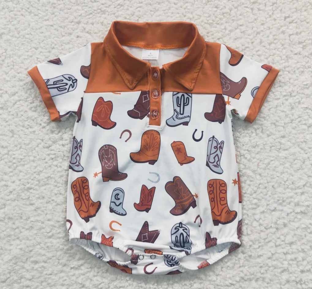 Boys Cowboy Boots Bubble