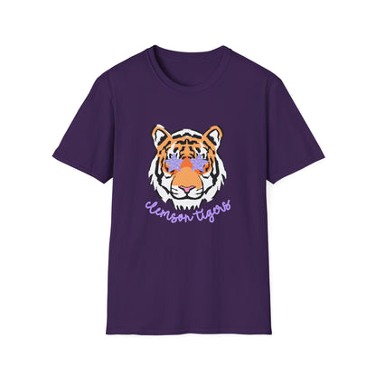 Clemson Tigers Unisex T-Shirt, College Apparel, Graphic Tee, Gift for Students, Casual Wear, School Spirit Shirt