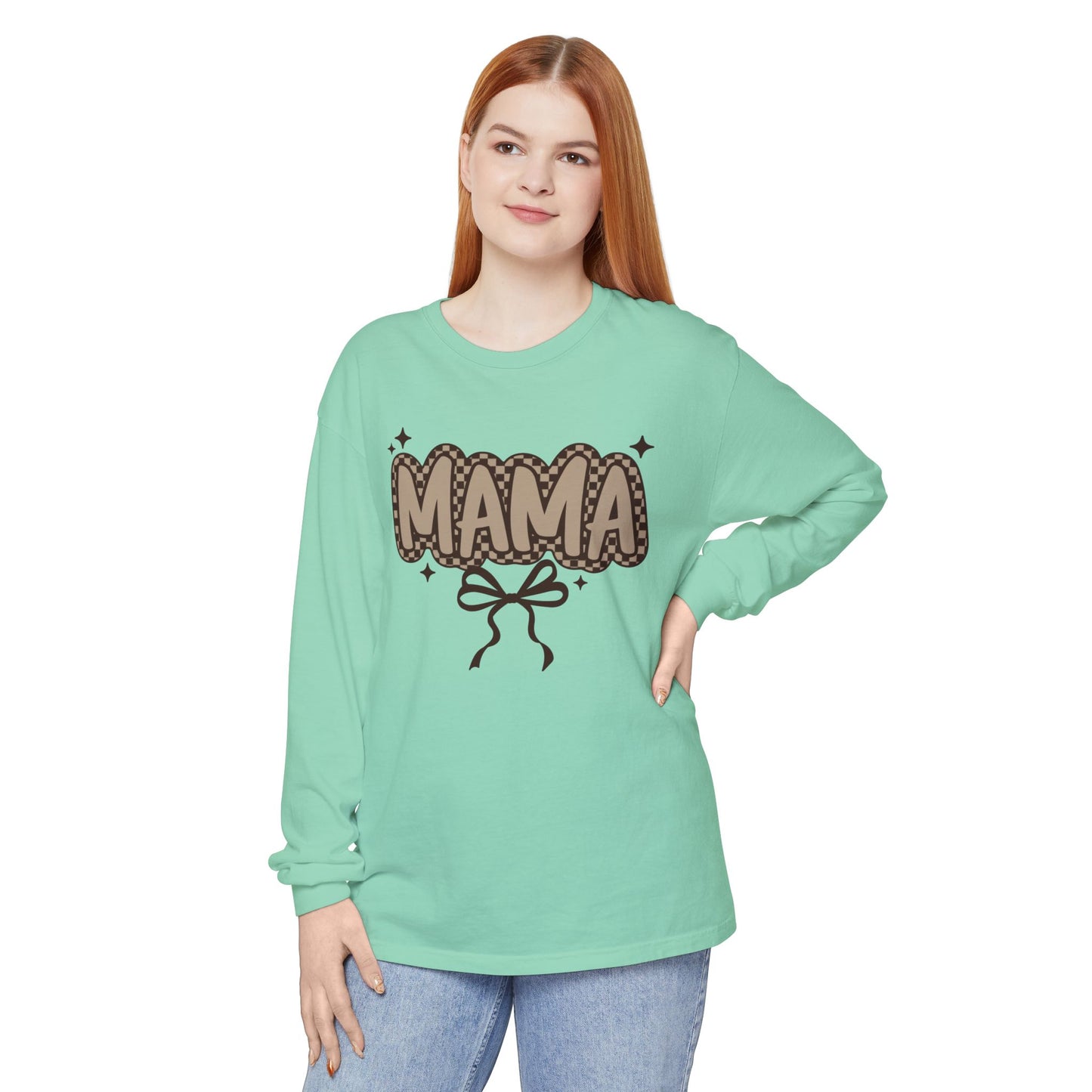 Mama Graphic Long Sleeve Tee