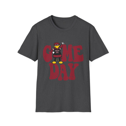 Game Day Unisex Softstyle T-Shirt, Fun Graphic Tee, Casual Wear, Sports Fan Apparel, Gift for Him/Her, Playful Shirt