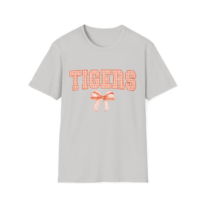 Tigers Graphic T-Shirt, Cute Casual Top, Tiger Appreciation Gift, Trendy College Wear, Perfect for Sports Events, Summer Outings