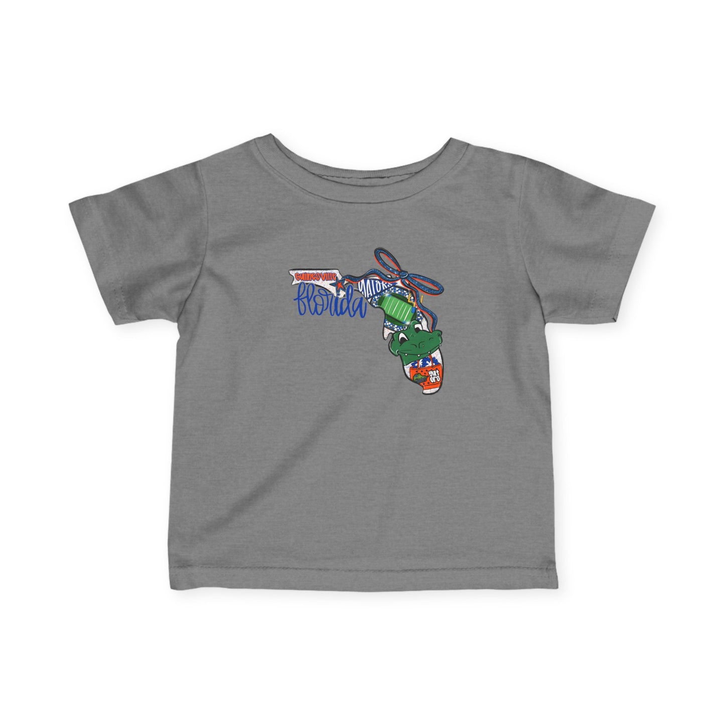 Florida Themed Infant Tee, Cute Baby Shirt, Gift for Newborns, Toddler Clothing, Florida Inspired Outfit