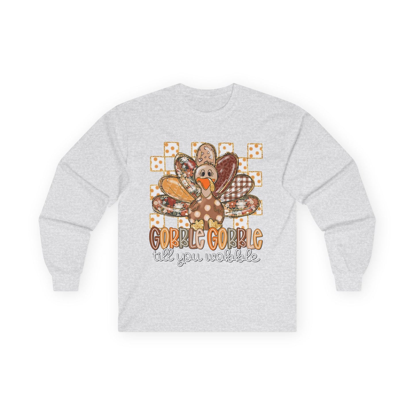 Thanksgiving Turkey Long Sleeve Tee