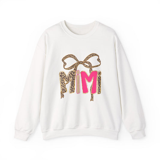 Mimi Neon Leopard Print Sweatshirt
