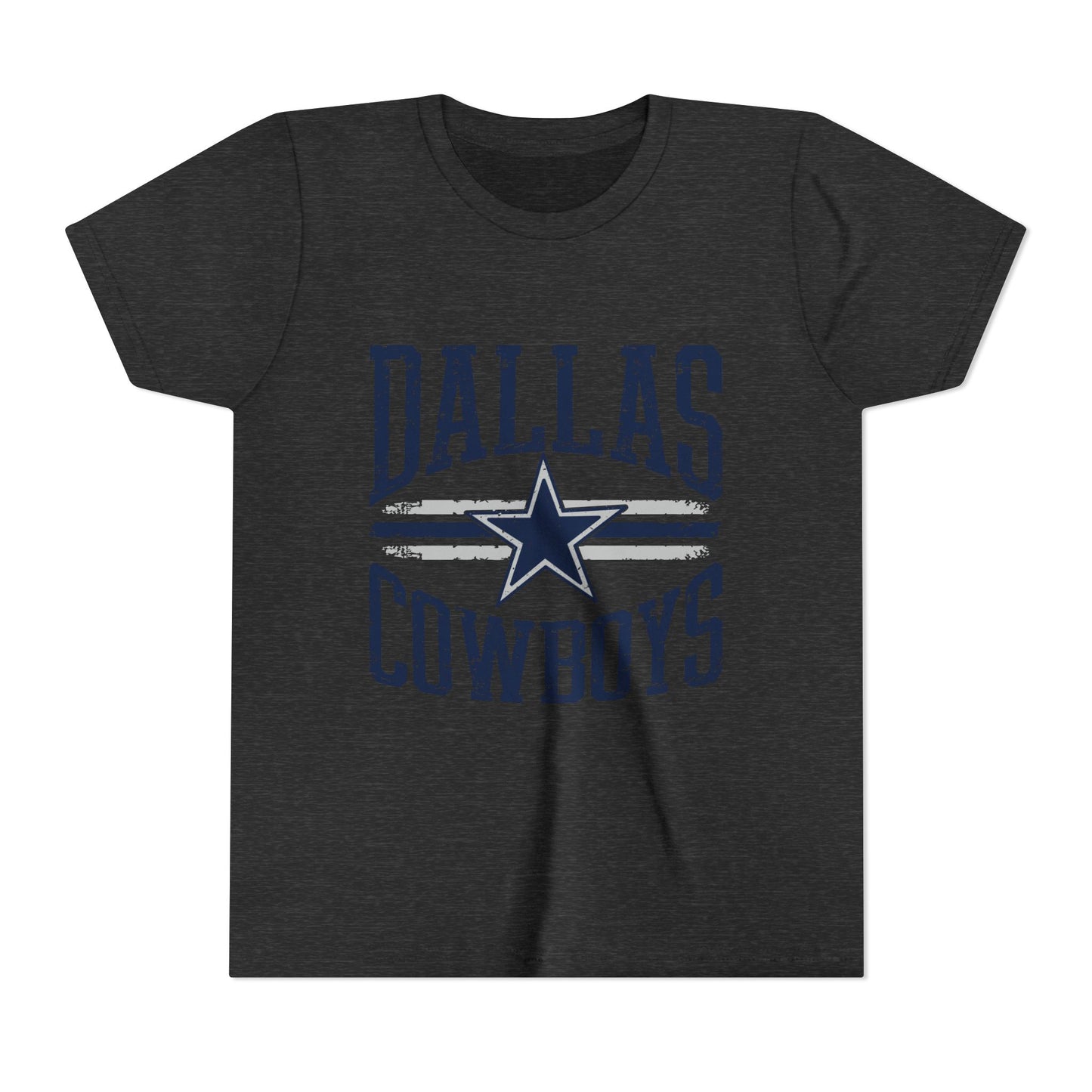 Dallas Cowboys Youth Tee - Perfect for Game Day, Sports Events, Birthdays, Gift for Young Fans, Comfortable Everyday Wear