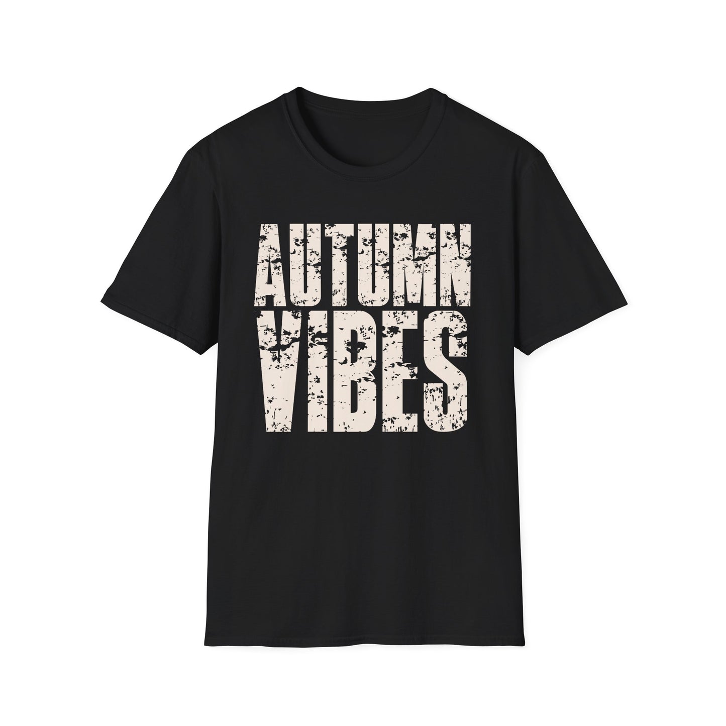 Autumn Vibes Gildan Softstyle T-Shirt | Cozy Fall Tee, Seasonal Fashion, Casual Wear, Gift for Her, Nature Lover's Apparel