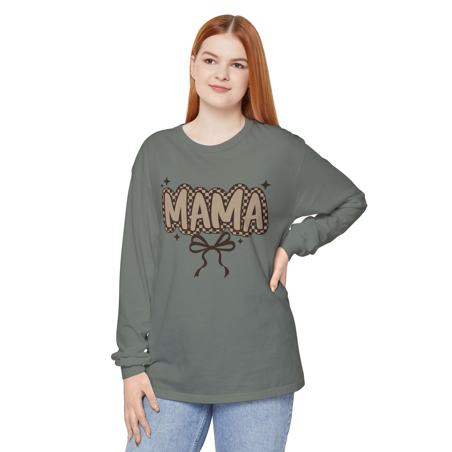 Mama Graphic Long Sleeve Tee