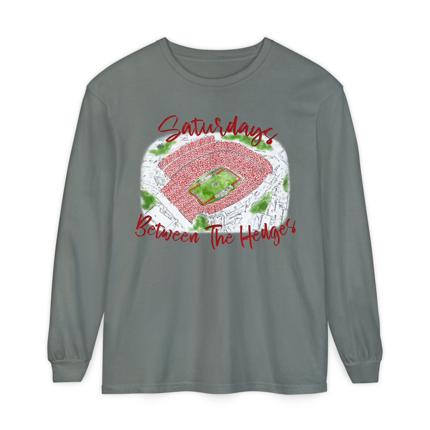 Unisex Garment-dyed Long Sleeve T-Shirt