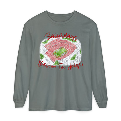 Unisex Garment-dyed Long Sleeve T-Shirt