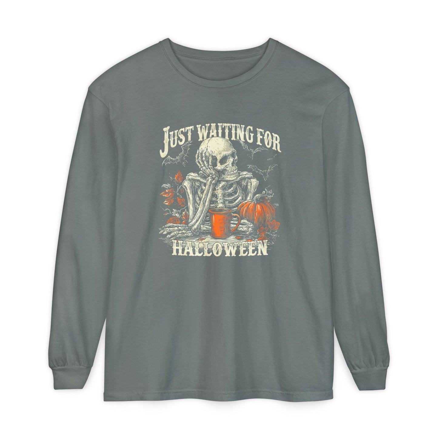 Unisex Garment-dyed Long Sleeve T-Shirt