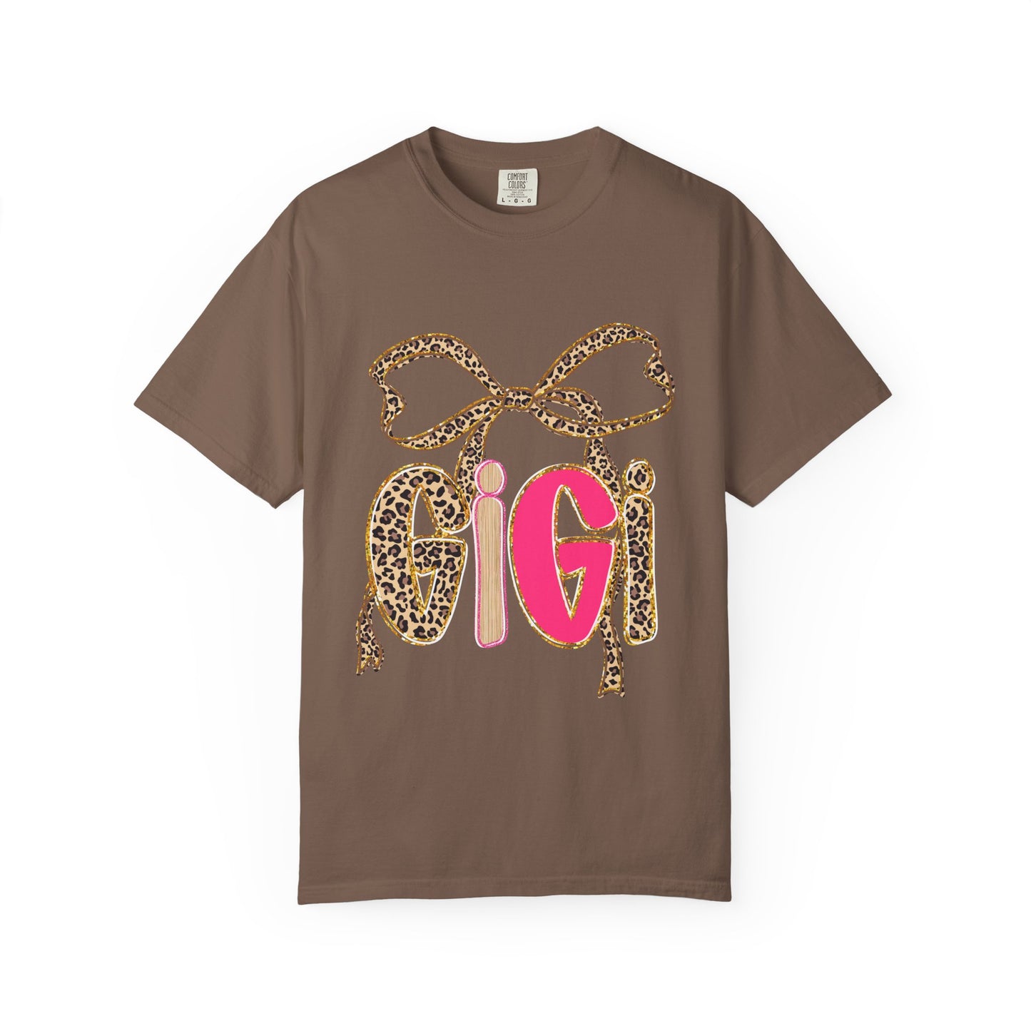 Gigi Neon Leopard Bow T-Shirt