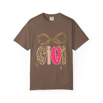 Gigi Neon Leopard Bow T-Shirt