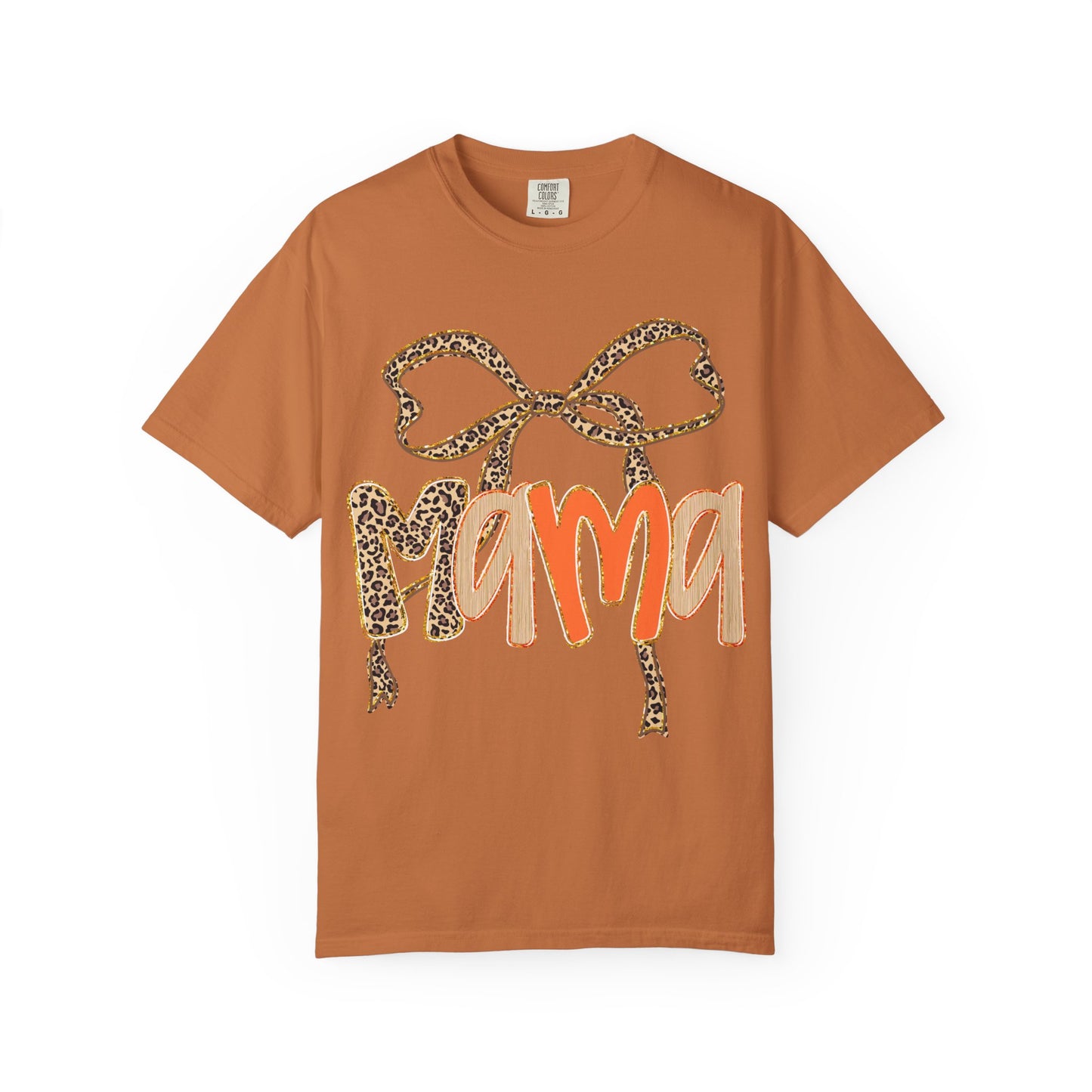 Mama Leopard Print Tee