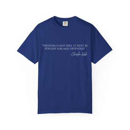 Freedom Quote T-Shirt, Inspirational Tee, Unisex Graphic Shirt, Motivational Gift, Casual Wear, Quote Apparel