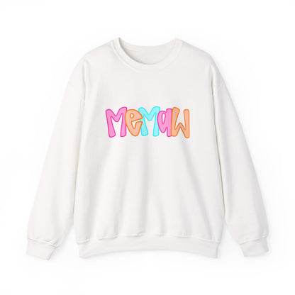Memaw Neon Gildan Crewneck