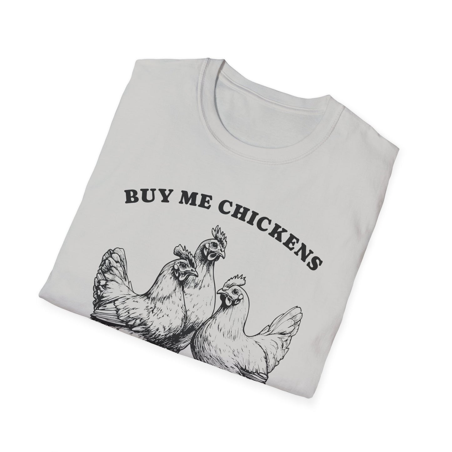 Funny Chicken Government T-Shirt, Humorous Tee, Gift for Chicken Lovers, Farm Animal Humor, Unique Graphic Shirt