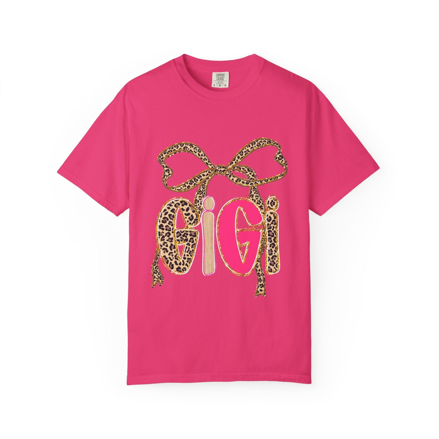Gigi Neon Leopard Bow T-Shirt