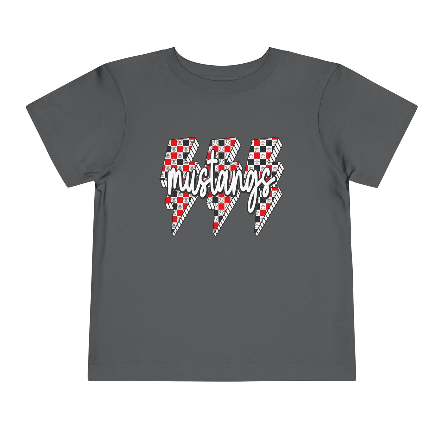 Mustang Lightning Toddler Tee - Fun Kids Wear, Perfect for Birthdays, Family Gatherings, Playdates, and Everyday Adventures
