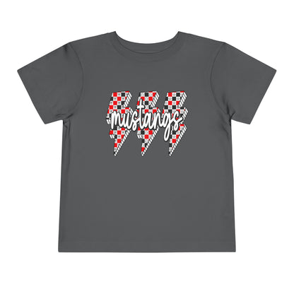 Mustang Lightning Toddler Tee - Fun Kids Wear, Perfect for Birthdays, Family Gatherings, Playdates, and Everyday Adventures