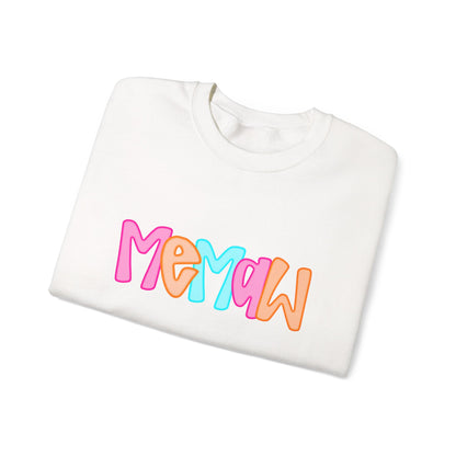 Memaw Neon Gildan Crewneck