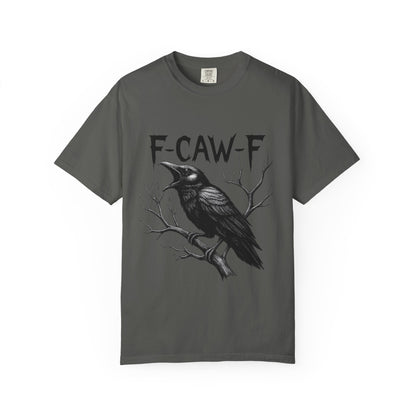 Gothic Raven T-Shirt, Unisex Graphic Tee, Casual Wear, Halloween Apparel, Unique Gift for Artists, Nature Lovers