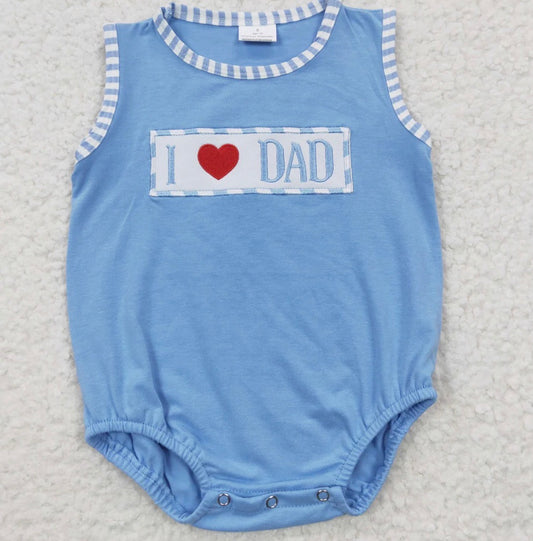 I Love Dad Boys Bubble