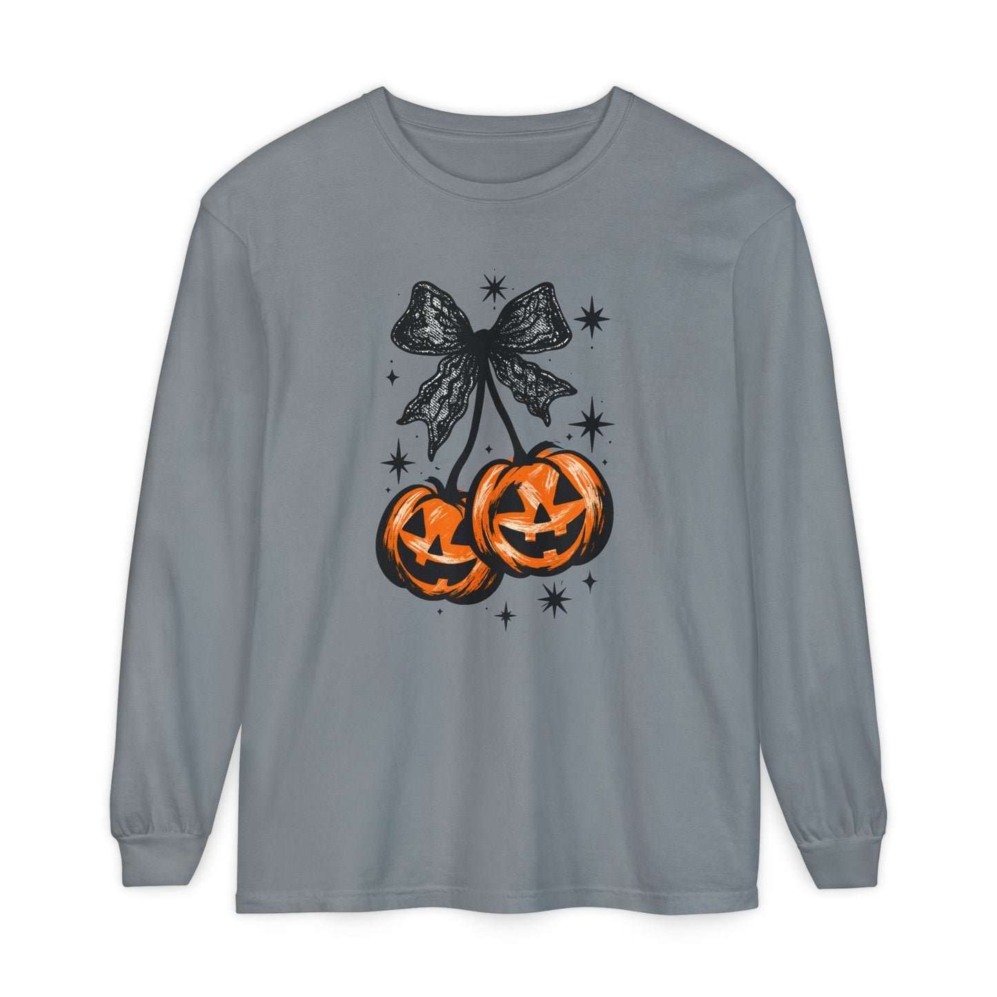 Unisex Garment-dyed Long Sleeve T-Shirt