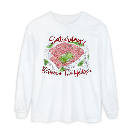 Unisex Garment-dyed Long Sleeve T-Shirt